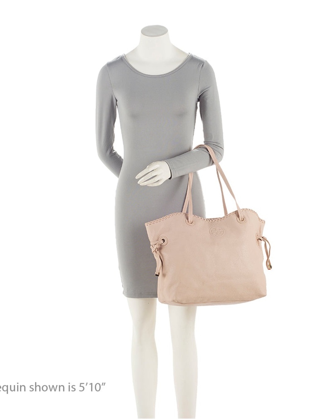 TORY BURCH LEATHER MARION SLOUCHY East/West Tote - Picture 2 of 14